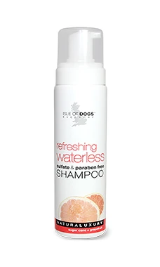 Isle Of Dogs Refreshing Waterless Shampoo For Dogs, 9 Oz. Bottle