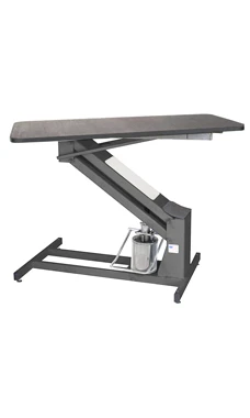 PetLift MasterLift Hydraulic Grooming Table With Rotating Top - Silver
