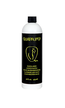 Quadruped Yucca-Med Moisturizing Leave-In Conditioner For Itching, Hot Spots & Skin-Related Issues (16 Oz.)