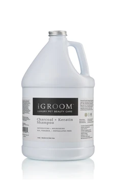 IGroom Charcoal + Keratin Shampoo 1 Gal