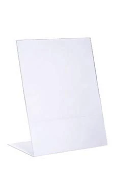 8 ½ X 11 Inch Single Sided Acrylic Sign Holder