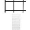 2 X 6 Foot Black Wire Grid Panel