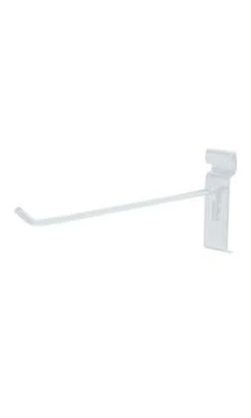 10 Inch White Peg Hook For Wire Grid