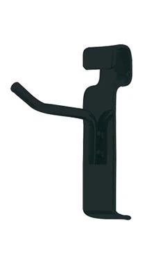 2 Inch Black Peg Hook For Wire Grid