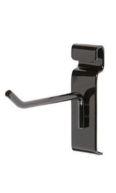 4 Inch Black Peg Hook For Wire Grid