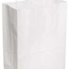 Jumbo White Kraft Paper Shopping Bags - Case Of 200