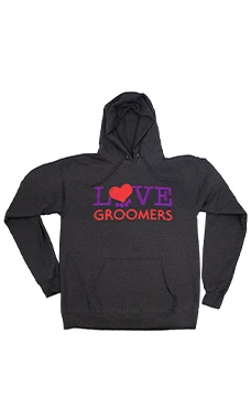 Love Groomers Hoodie- XLarge